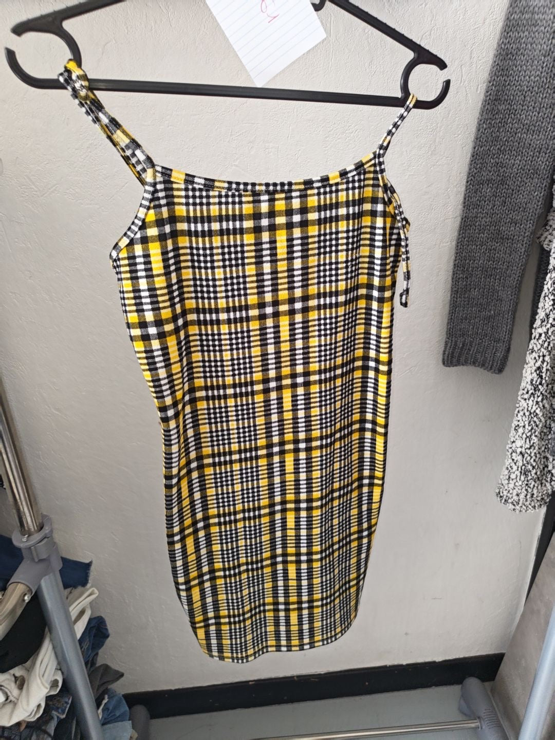 Robe à carreaux