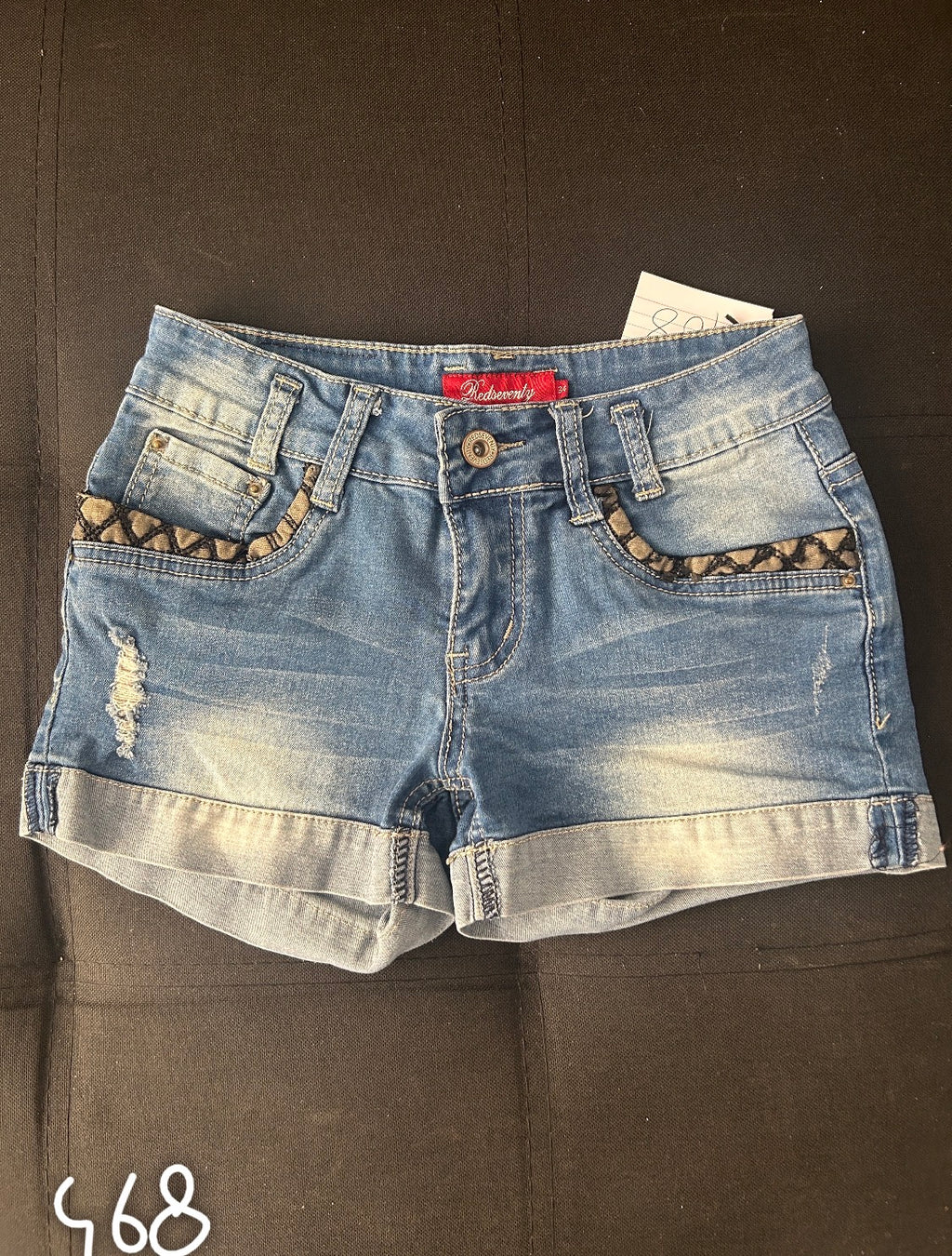 Short en jean REDSEVENTY