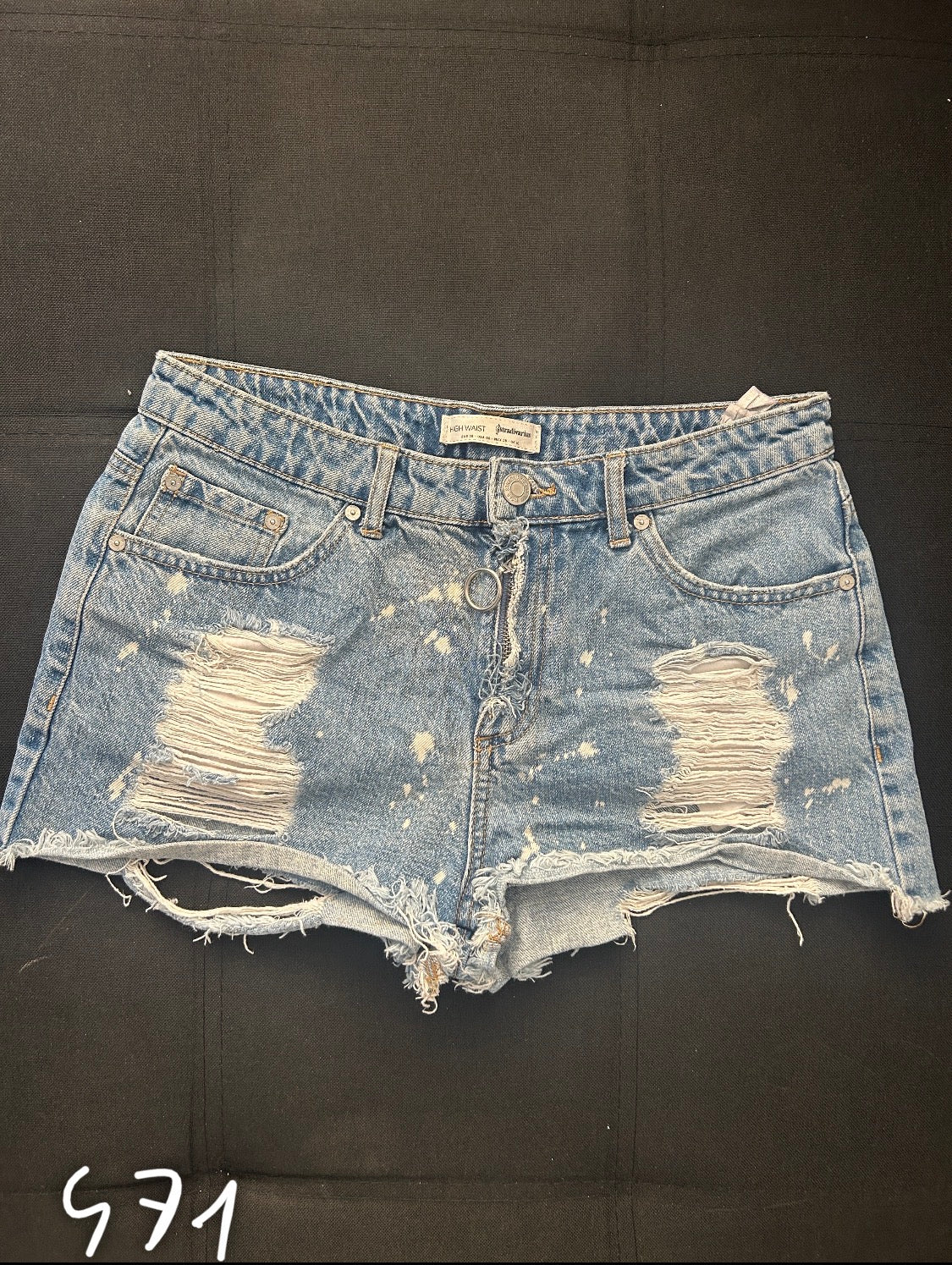Stradivarius denim shorts