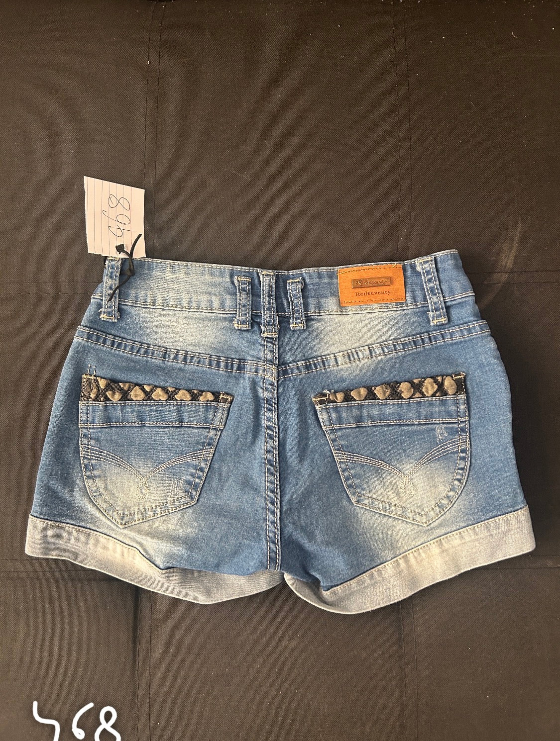 Short en jean REDSEVENTY