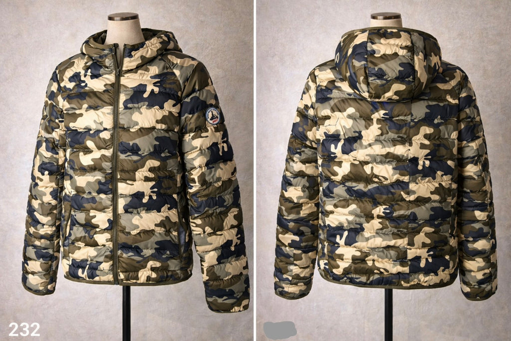 Doudoune JOTT à motifs camouflage