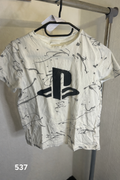 PlayStation white T-shirt