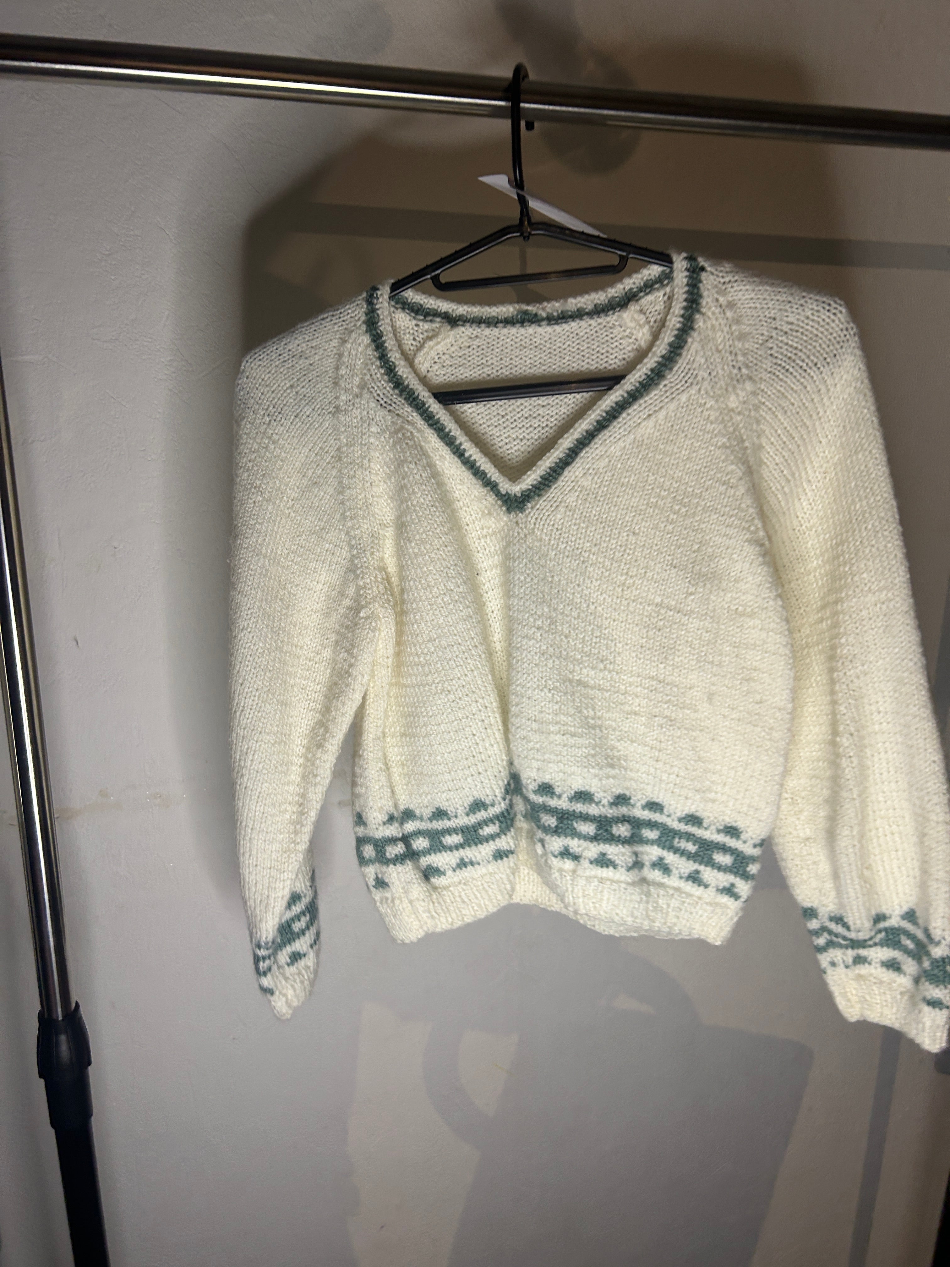 Pull en maille ( Fait main)
