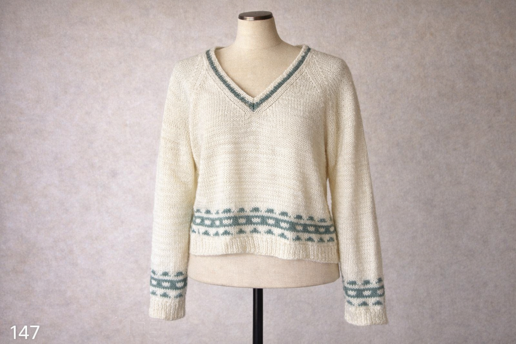 Pull en maille ( Fait main)