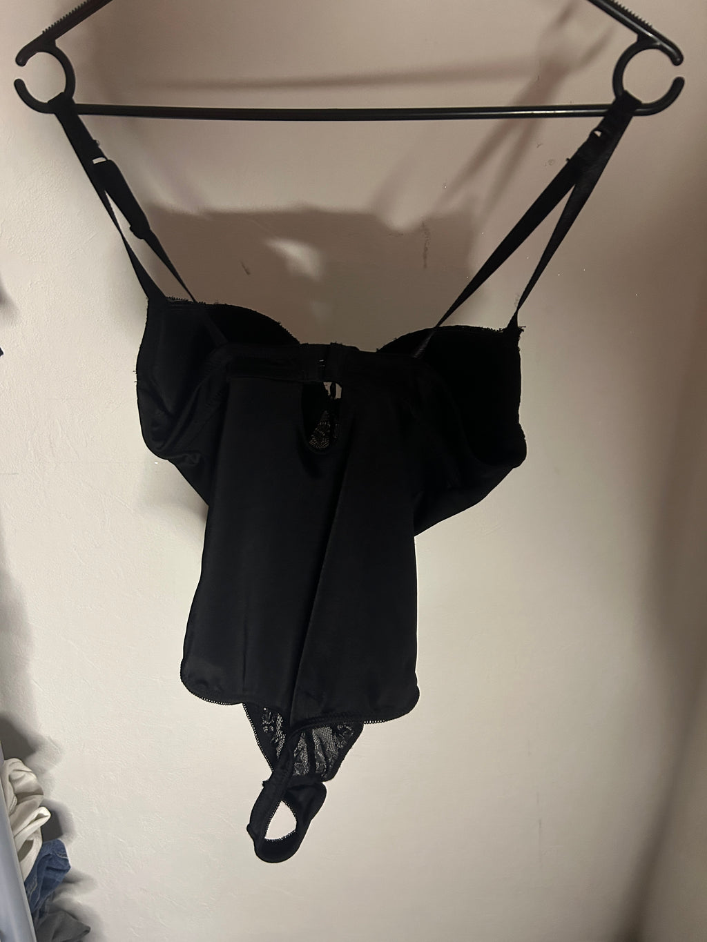 Elegant and feminine black bodysuit