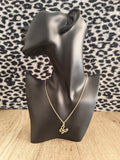 Collier fin doré