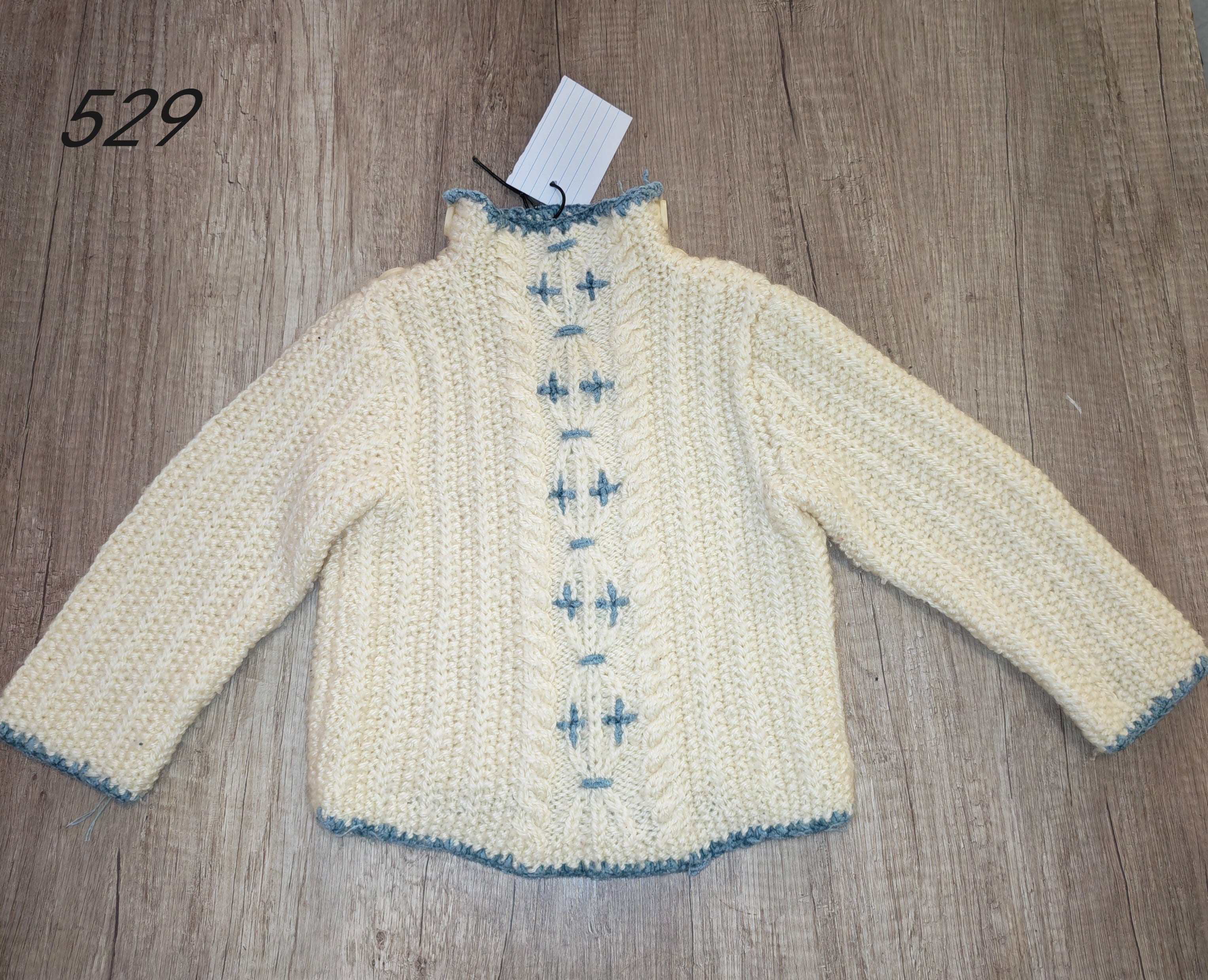 Lovely handmade child's sweater
