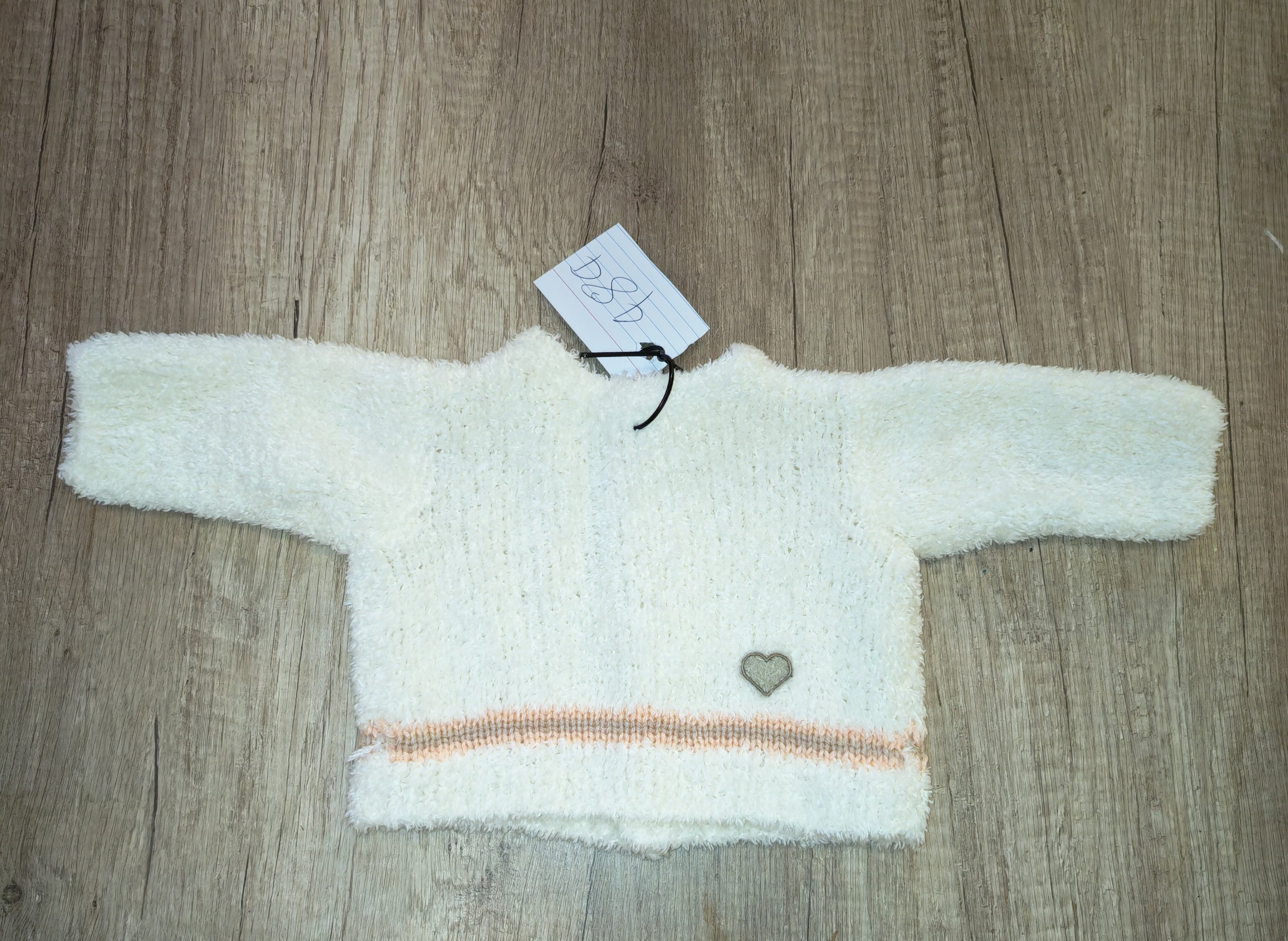 Adorable handmade baby cardigan