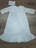 Adorable crocheted baby dress