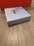 Thin gold-colored ring