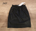 Children's leather skirt