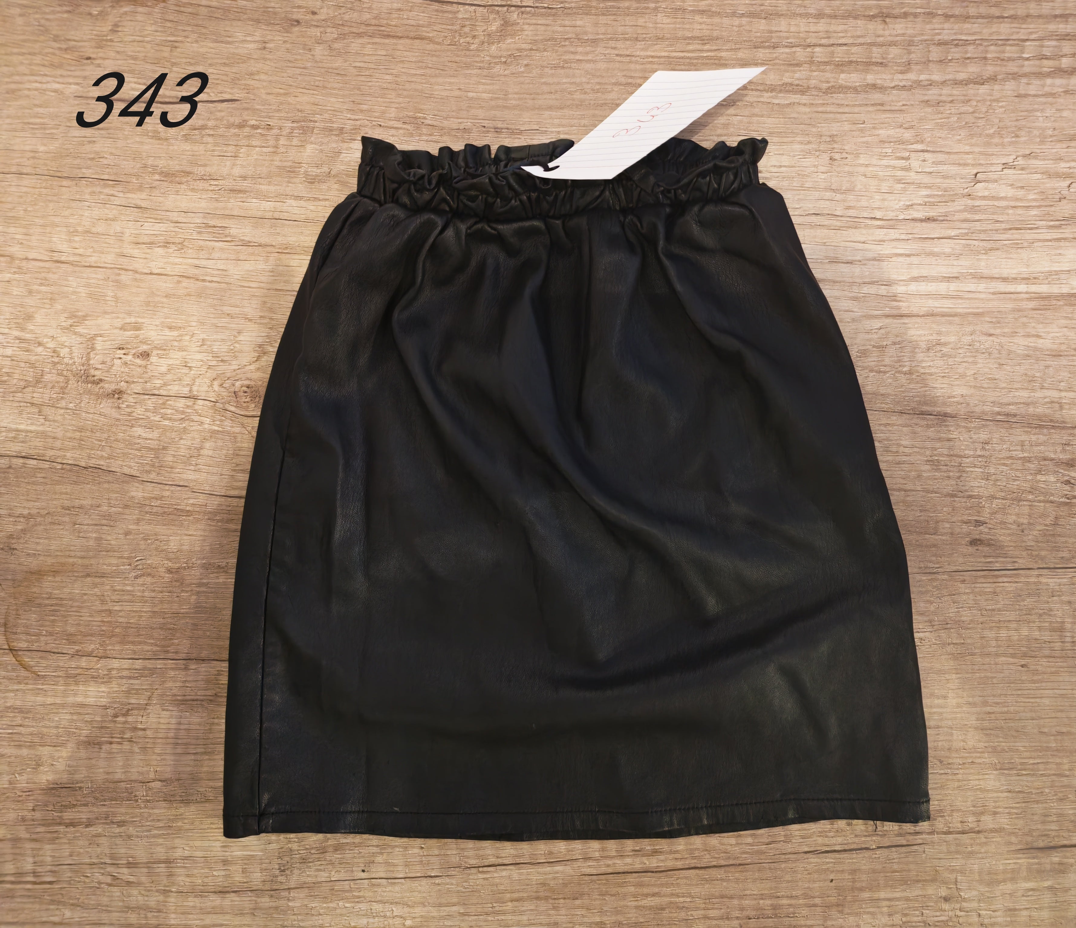 Children's leather skirt