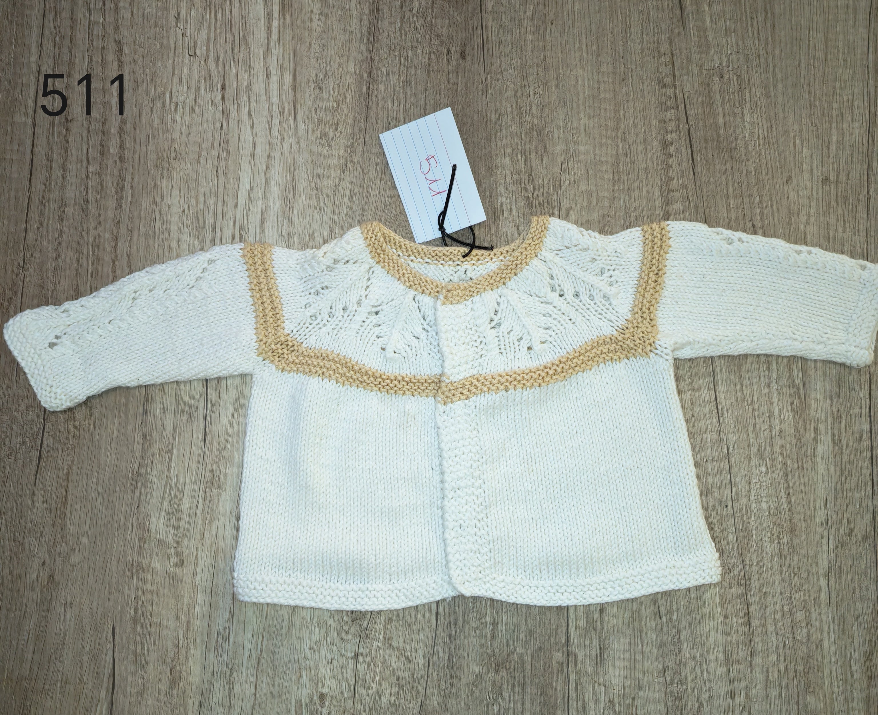 Adorable handmade baby jacket