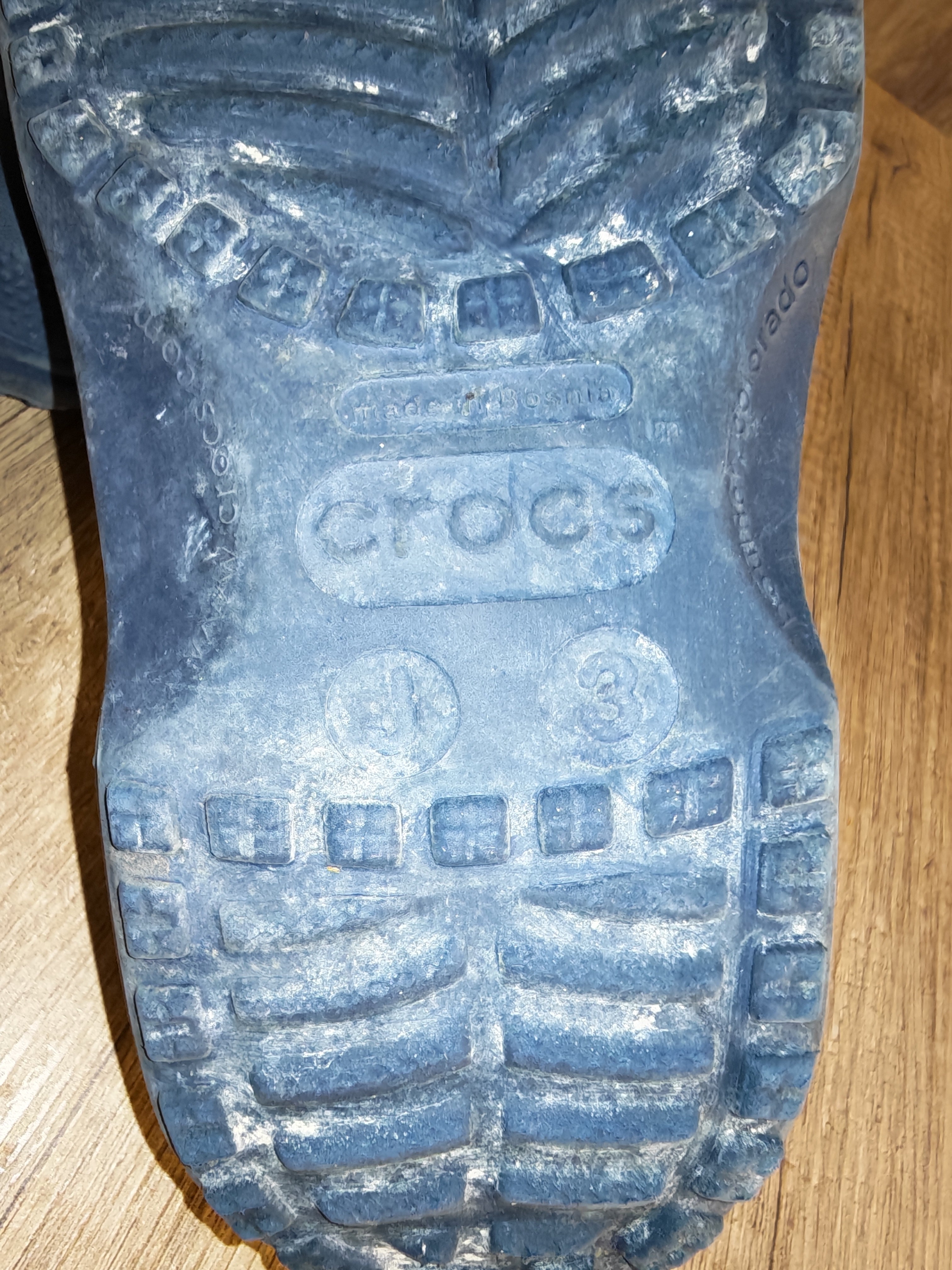 SavotSabots Crocs bleu marine, taille 36-37.
