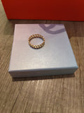Gold-coloured ring
