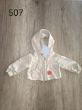 Petit gilet a capuche baby