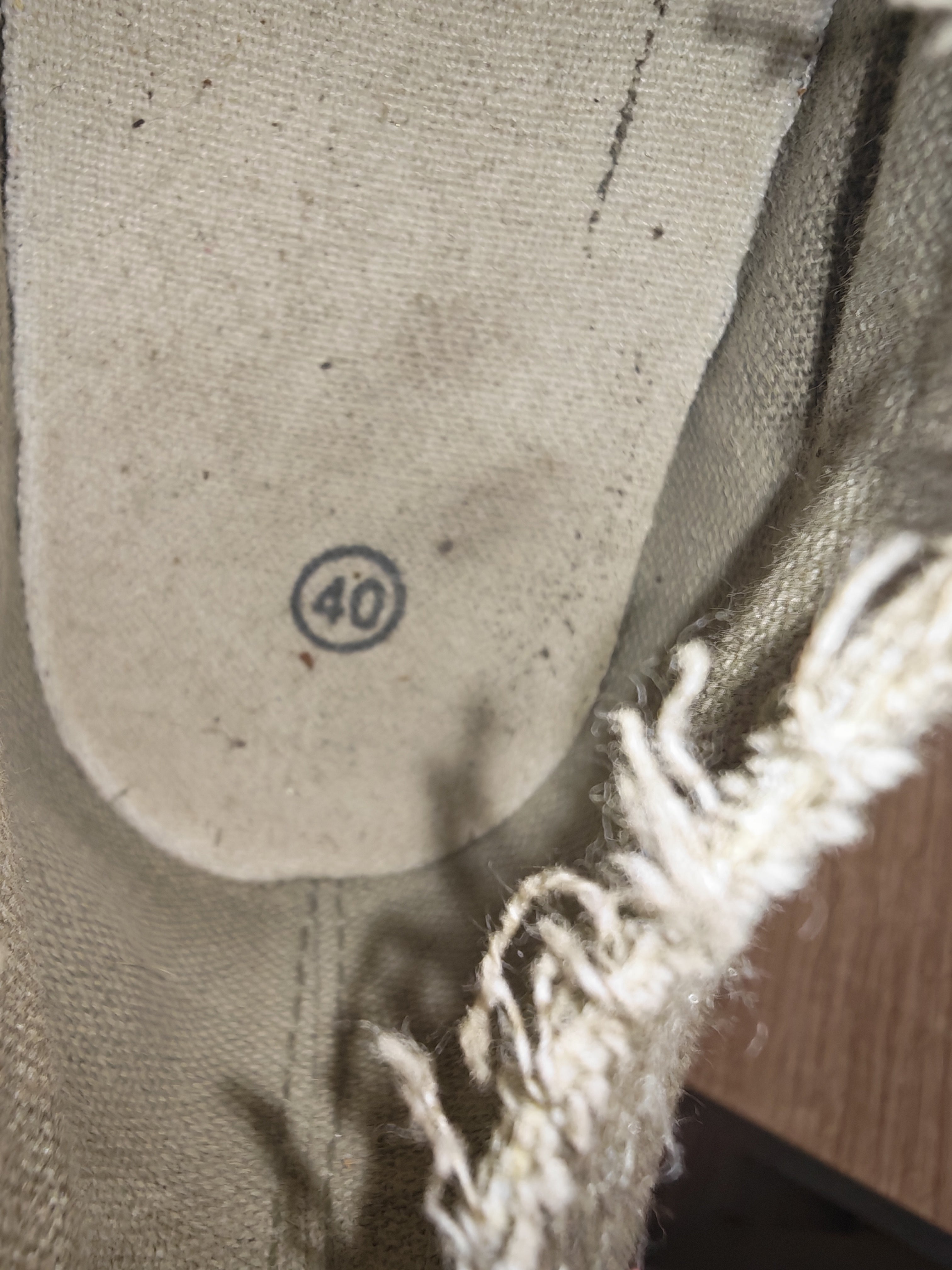 Military ballet flats
