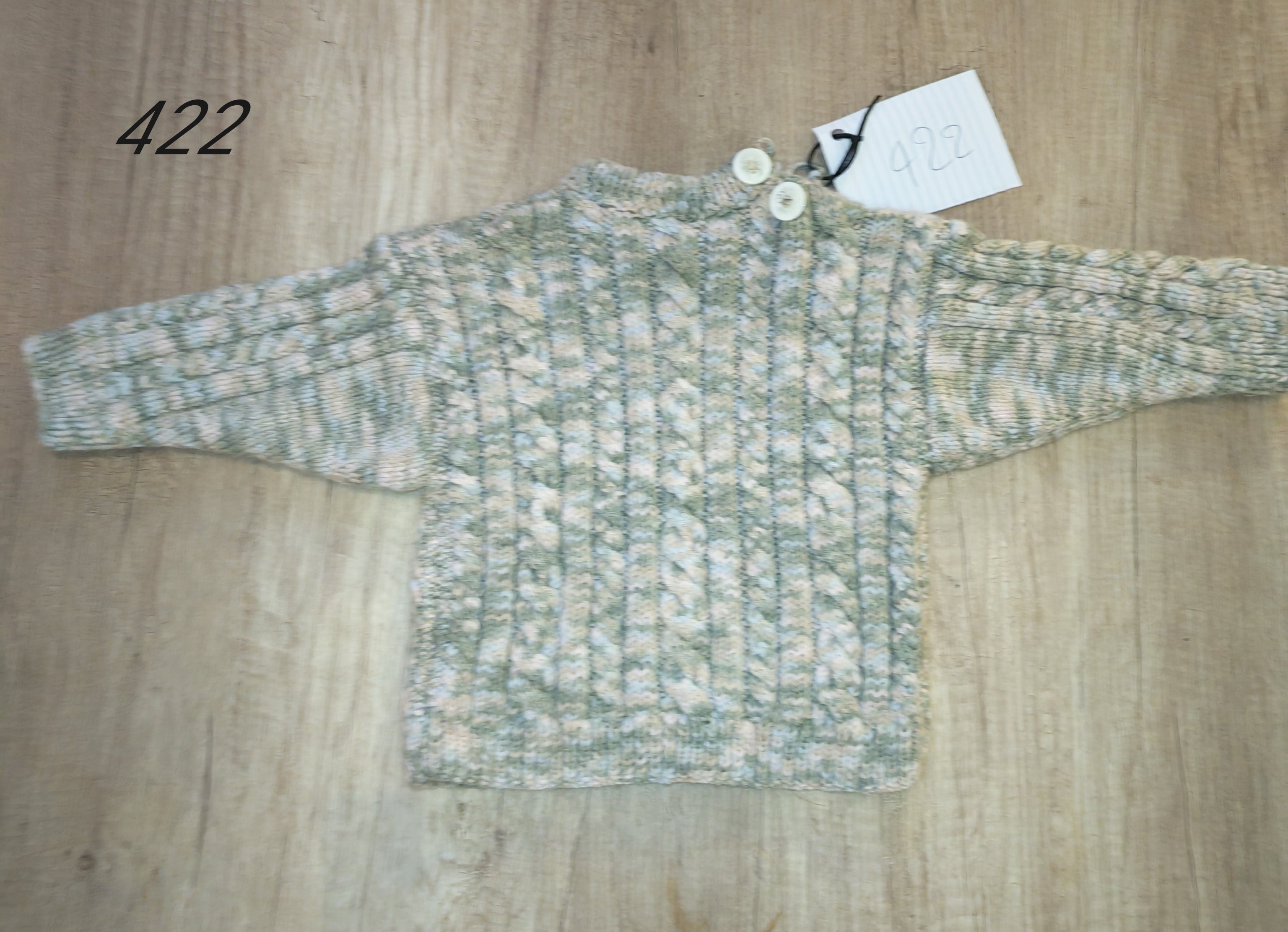 Joli pull enfant fait main